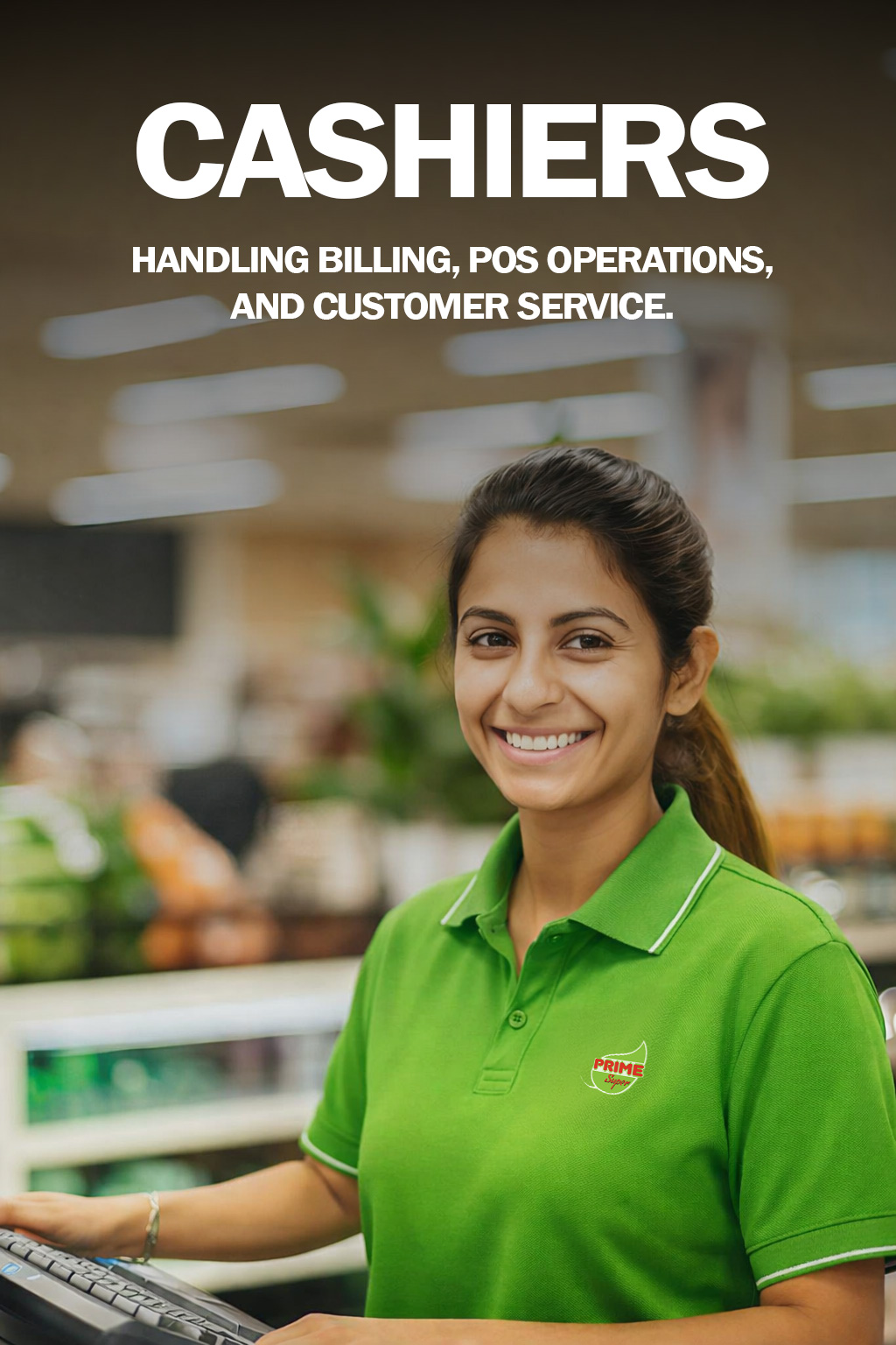 Vacancy Cashier